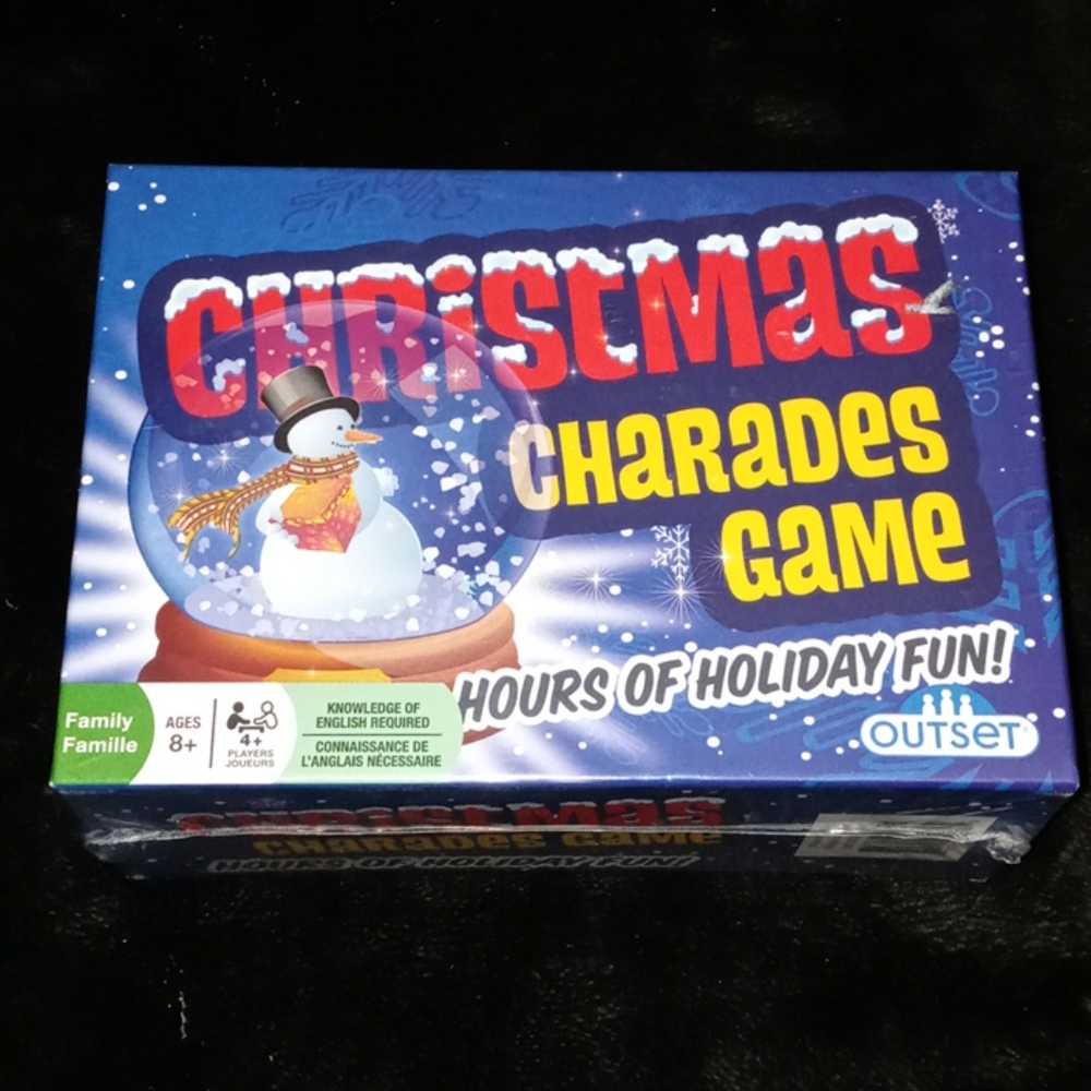 Outset Christmas Charades Game Set